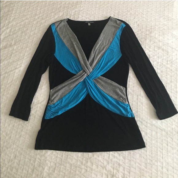 Cable & Gauge Tops - Cable & Gauge V-Neck Jersey Shirt